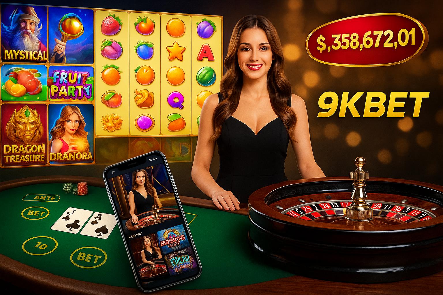 Jogos de cassino online 9KBET  