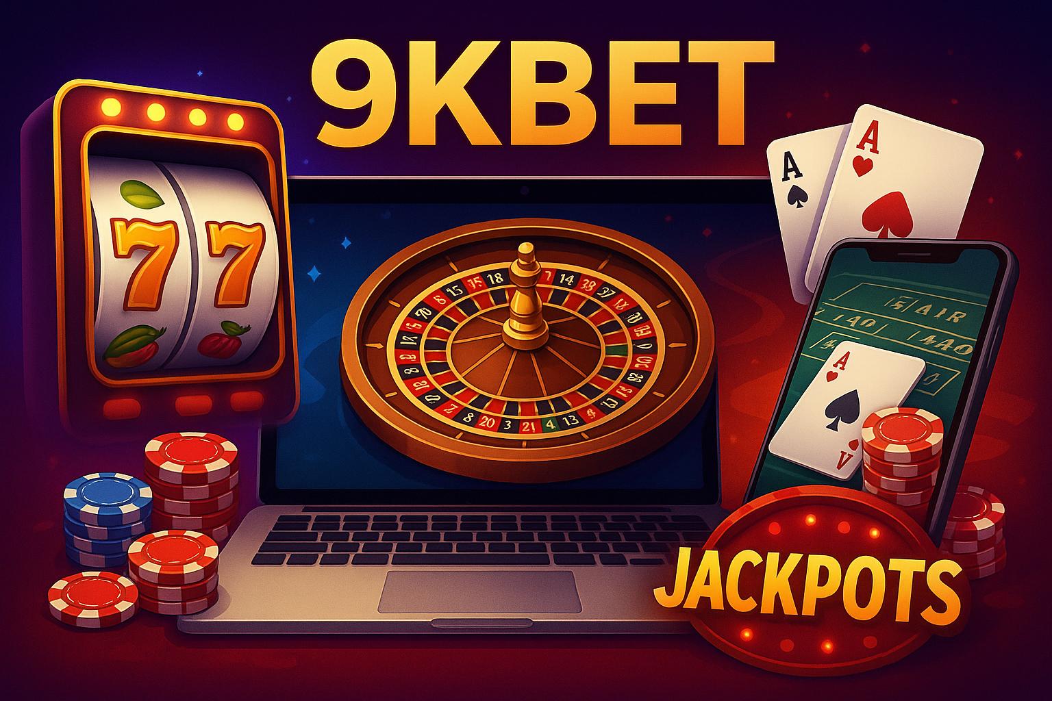 Jogos de cassino online inovadores e emocionantes na 9KBET